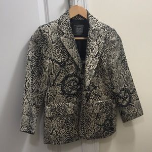 Libertine 3/4 Sleeve Length Sparkle Blazer
